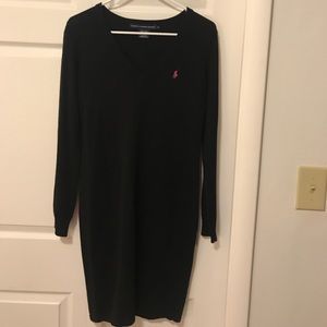 Black Ralph Lauren sweaterdress